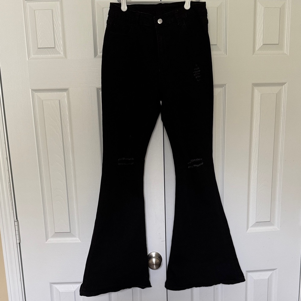 Black Flare & Wide Leg Jeans